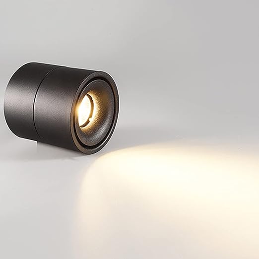 Spot LED Negru Rotiti 180 de grade 12W 4000K