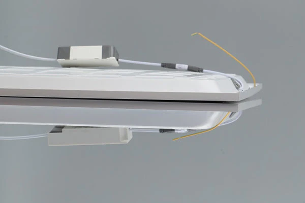 Panou LED, Patrat 60 X 60 X 2 Cm, Lumina Rece 6000K, Aluminiu, 50W, Alb