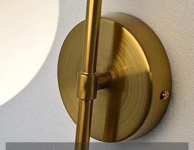 Aplice De Perete Glob E27 Auriu Pentru Interior Modern Creativ