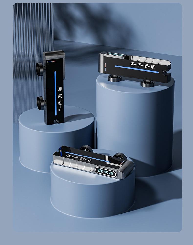 Coloana De Dus 4in1 , Afișaj Digital , Lumina Led , 4 Funcții De Curgere a Apei , Cap Dus Dreptunghiular , Efect de Dloaie