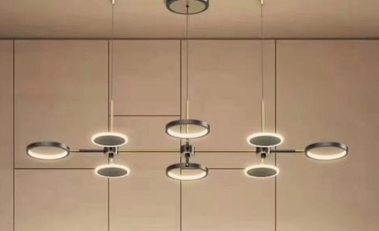 Lustra LED Suspendata 112w Design Modern Minimalist Cu Telecomanda 3 Tipuri De Iluminat