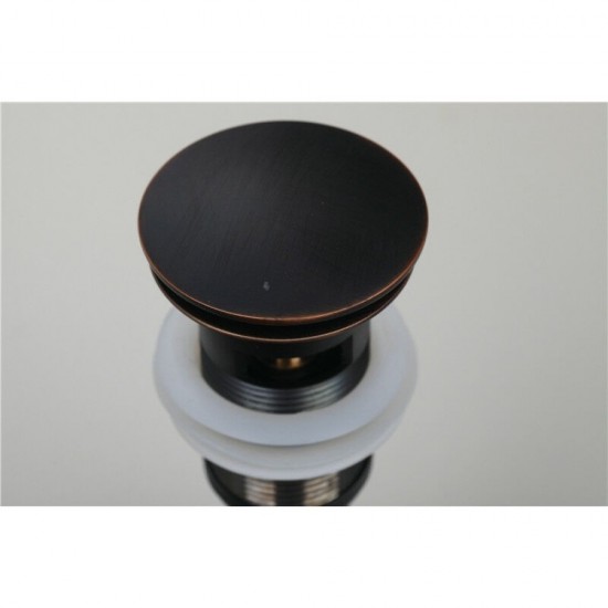 Sifon Lavoar Negru Antichizat Cu Prea Plin