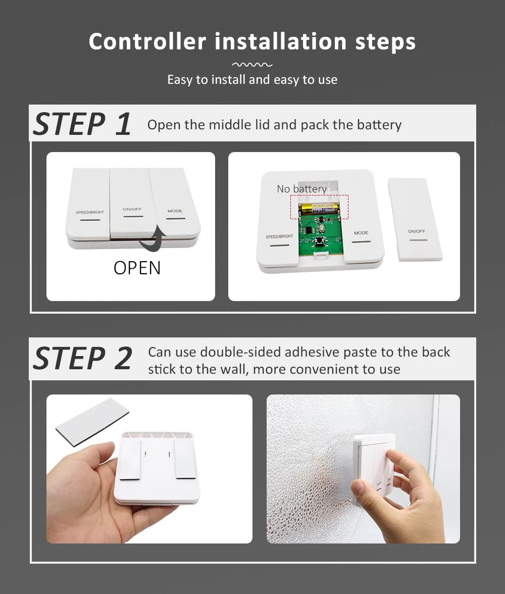 Controler Pentru Banda LED Digitala, Alb