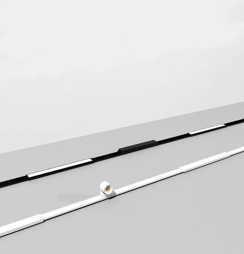 Banda LED, Sina Magnetica Aplicata Slim, Lumina Neutra, 24W, Negru, Model MS30-DF600