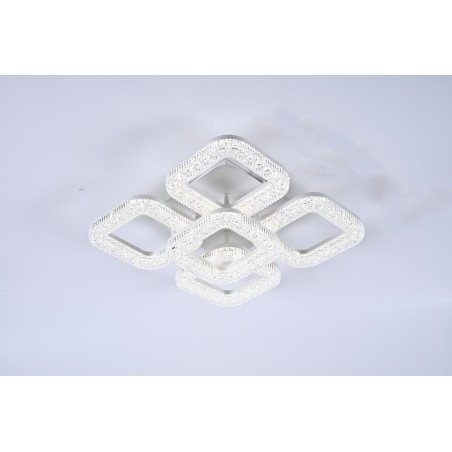 Lustra LED cu Telecomanda 96W lumina/rece/calda/neutra intensitate reglabila