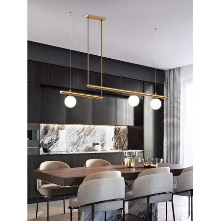 Lustra LED Modern cu Telecomanda cu lumina/rece/calda/neutra intensitate reglabila