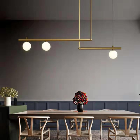 Lustra LED Modern cu Telecomanda cu lumina/rece/calda/neutra intensitate reglabila