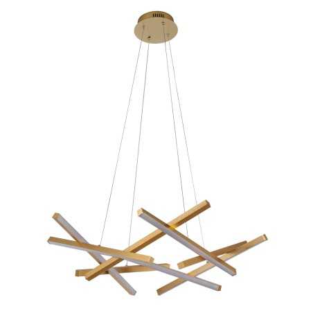 Lustra LED cu Telecomanda 76W lumina/rece/calda/neutra intensitate reglabila