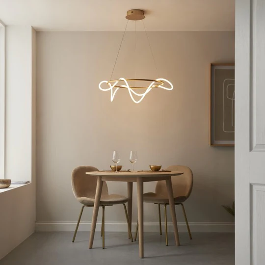 Lustra LED 192W Stil Nordic Light Tube 600mm