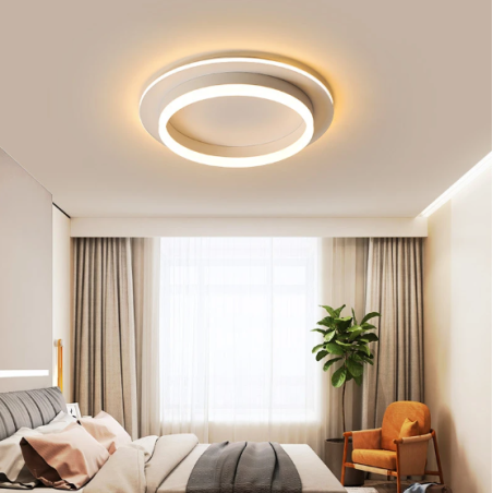 Plafoniera Rotunda 30W Led Lumina Calda Neutra Rece M 1023 RD WT