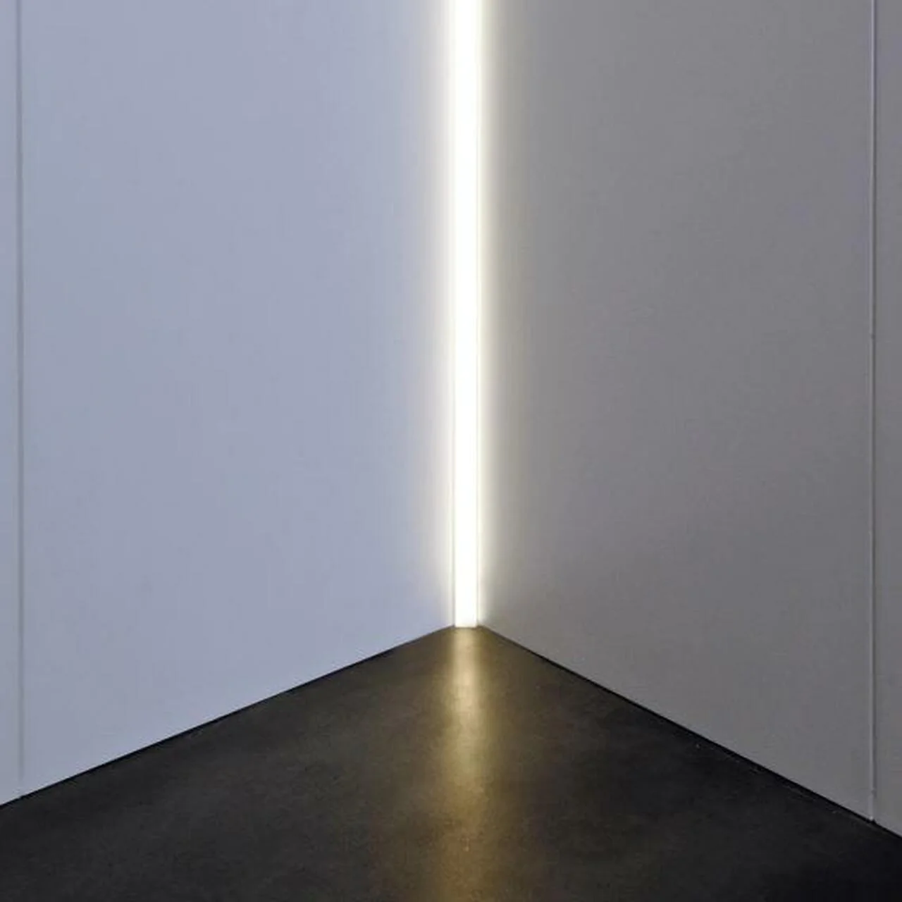 Profil LED Incastrat, Colt Interior, Lungime 2m, Aluminiu