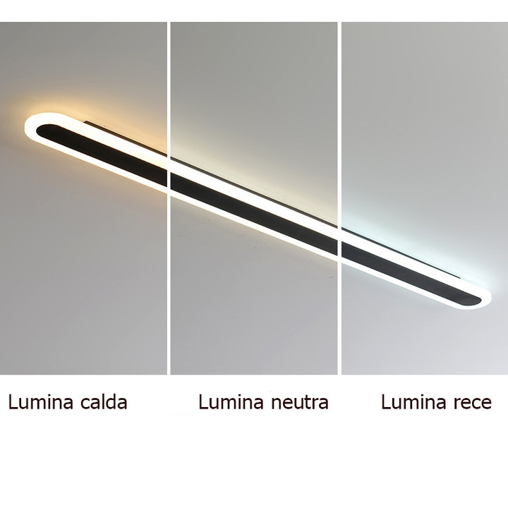 Aplica LED, 80 cm 30w Lumina Rece/Cald/Neutru